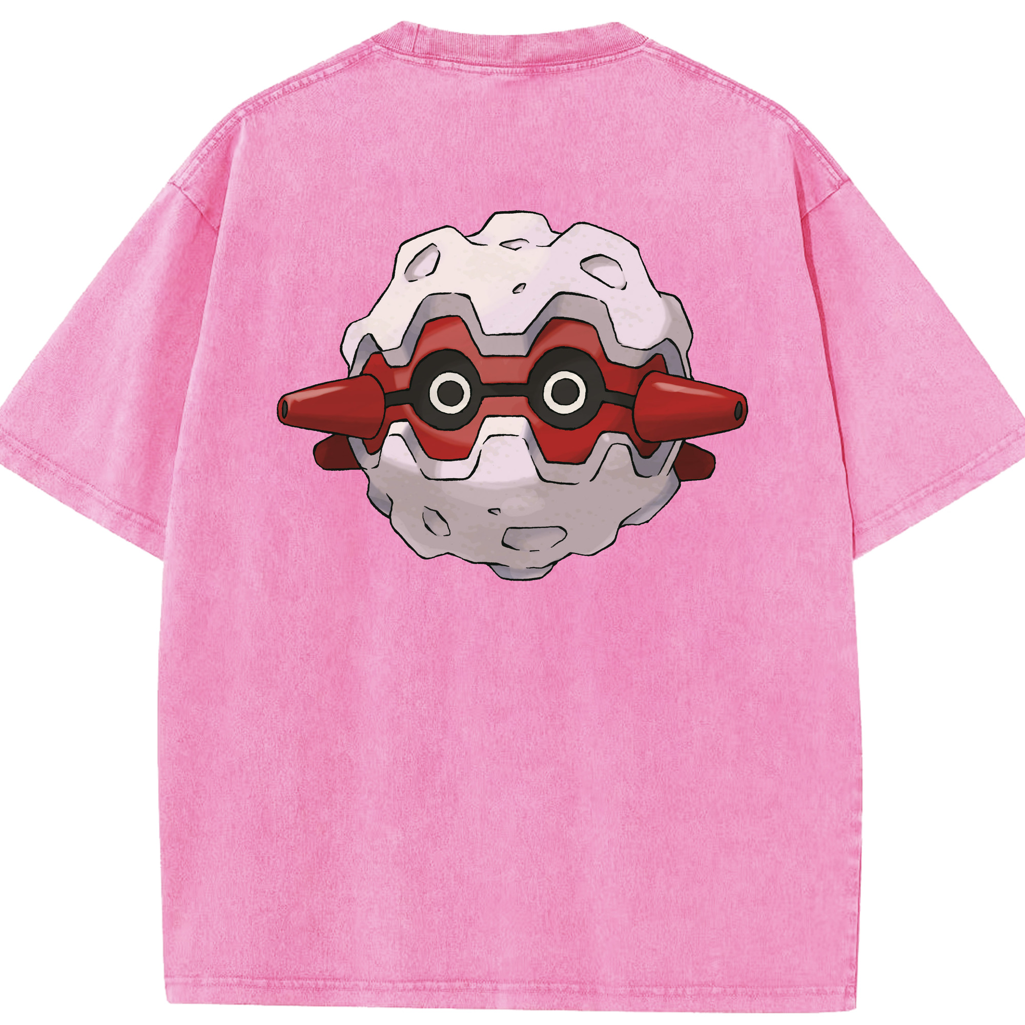 （画像用） ポケットモンスター Pokémon 綿100% ヴィンテージ風 半袖Tシャツ（背面プリント）